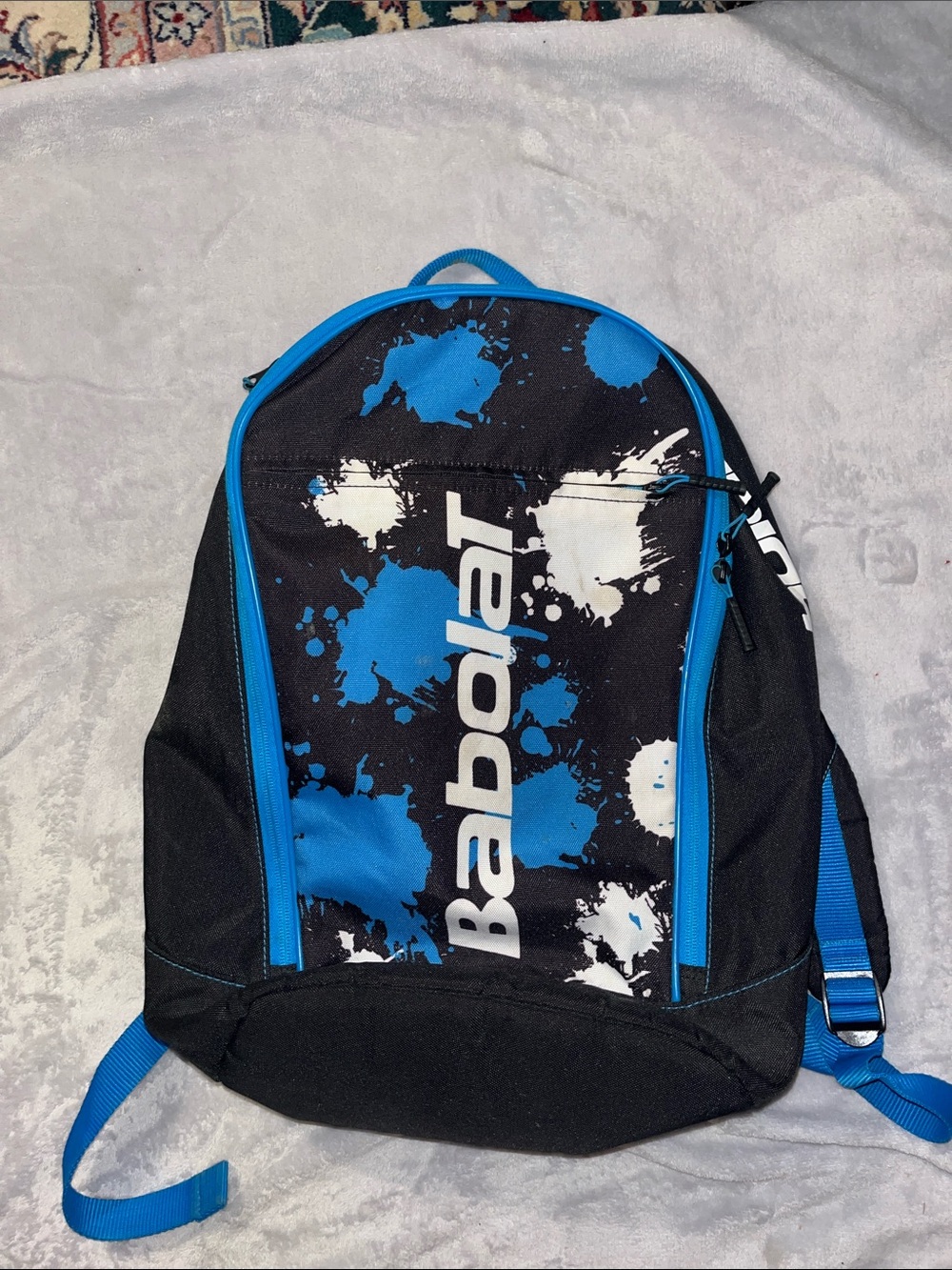 Babolat Kids Splash Print Black & Blue Backpack